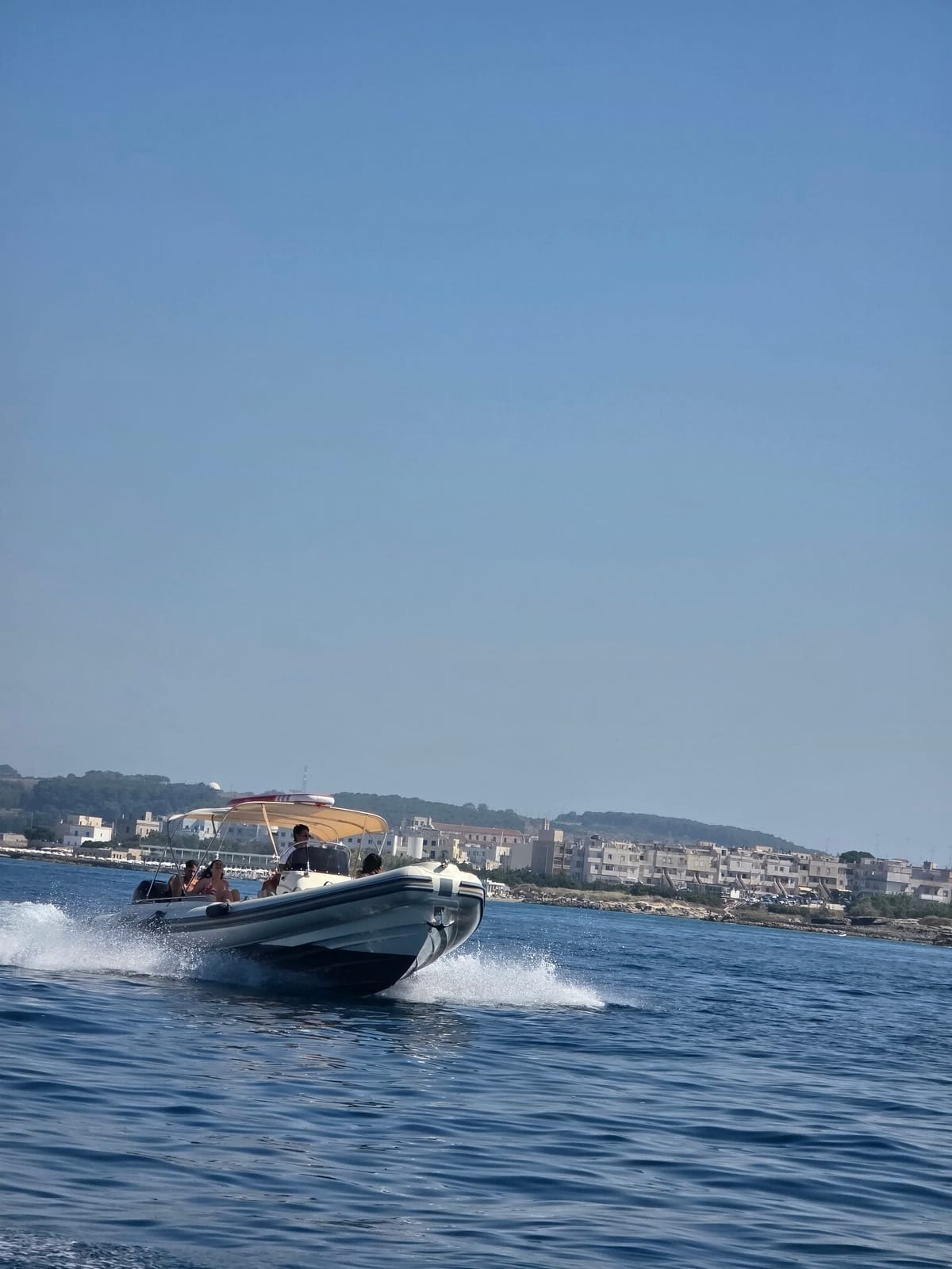 Tour privato in barca, escursione Sud verso Capo d'Otranto