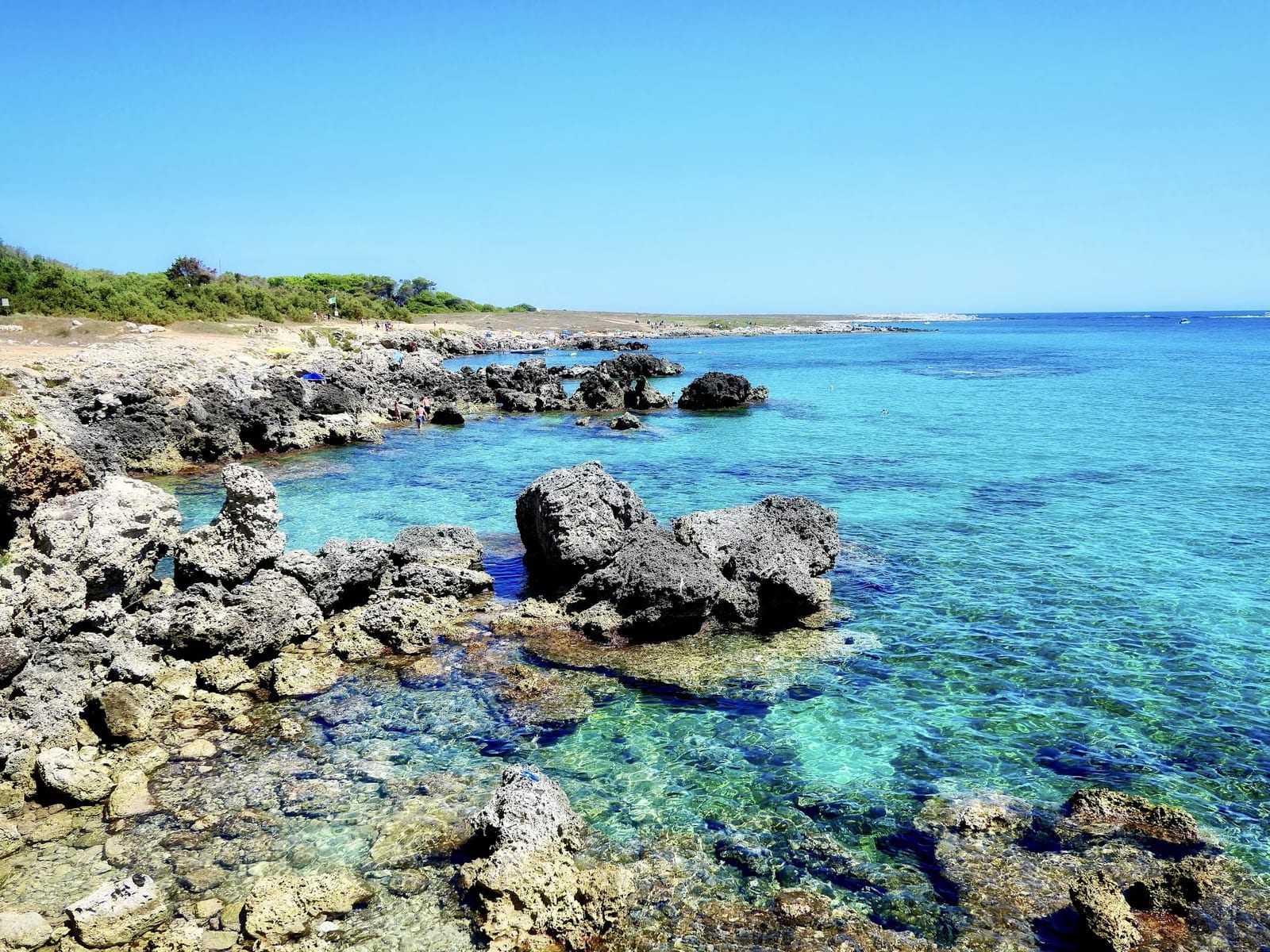 Tour privato in barca, escursione Sud verso Capo d'Otranto